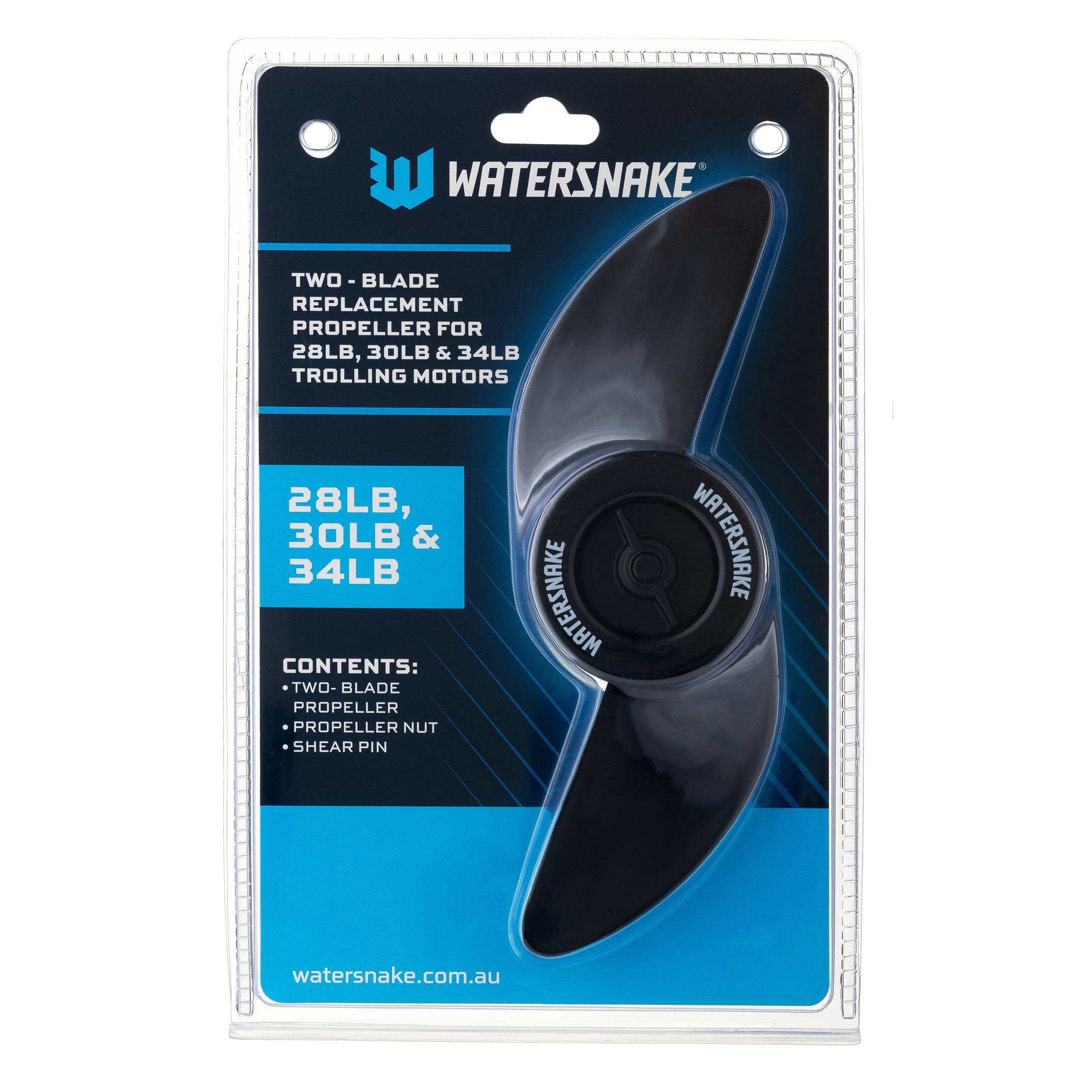 Watersnake 2-Bladed Propeller Kit 28-34lb