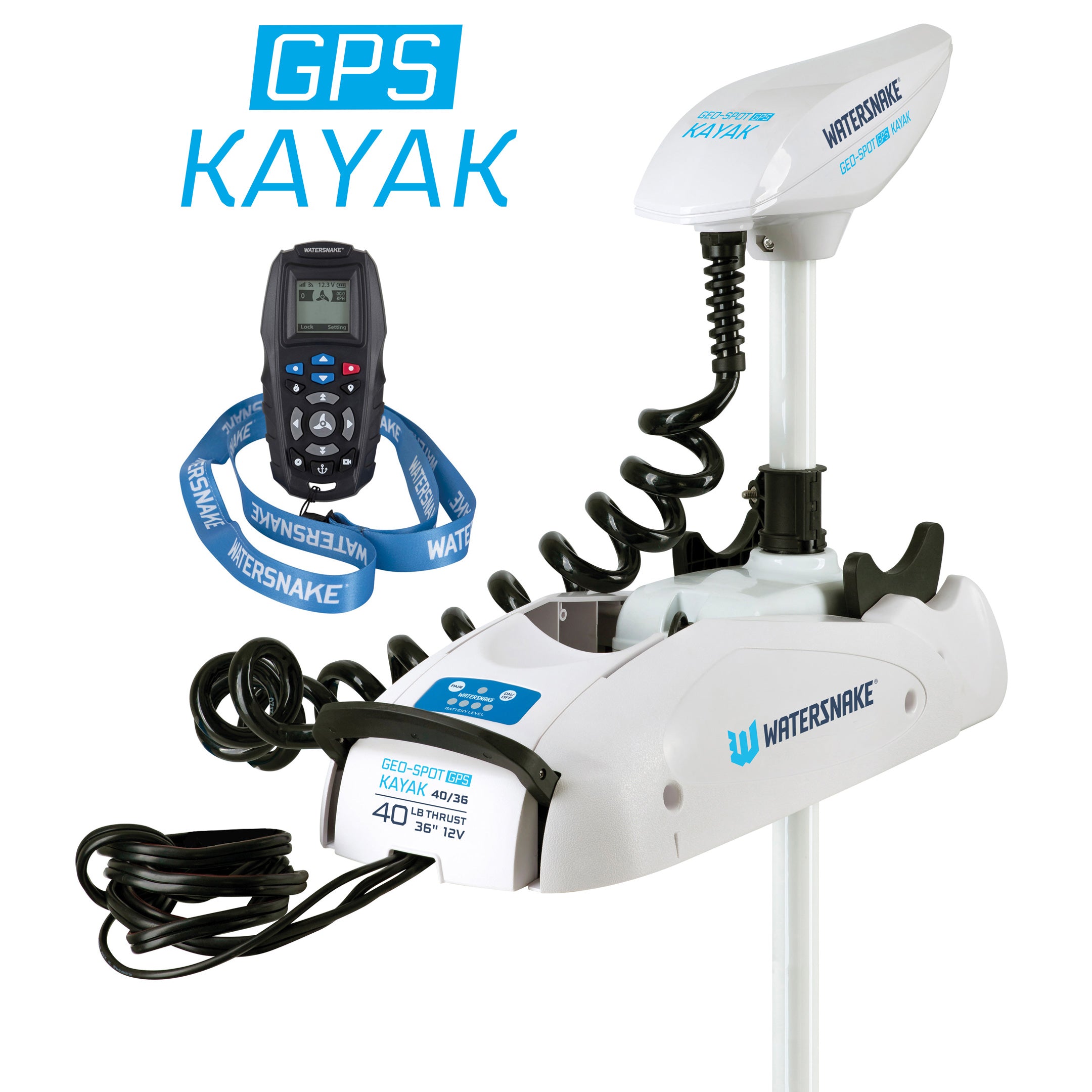 Watersnake Geo-Spot Kayak Bow Mount Trolling Motor