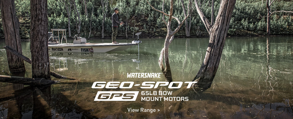 Watersnake Geo-Spot GPS 65lb Bow Mount Electric Trolling Motors hero image