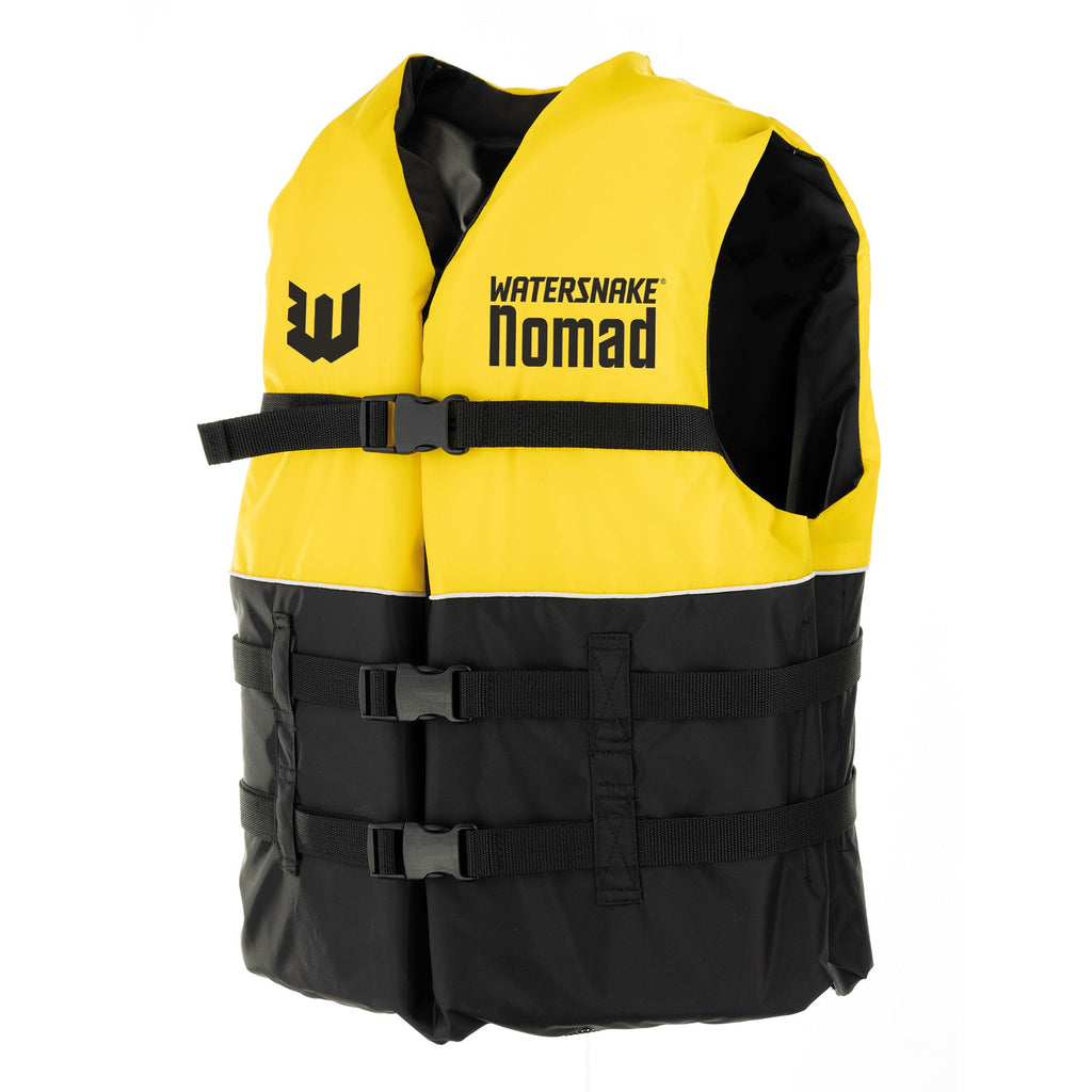 Watersnake Nomad Yellow Level 50 Life Jacket Adults Small 40-50kg ( Chest Sz 75-90cm )